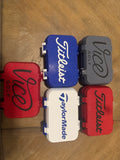 Titleist Golf Ball Storage Box Holds 6 (Red/Black)