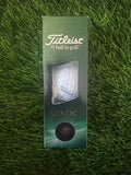 Titleist AVX White Golf Balls - Sleeve (3-Pack)