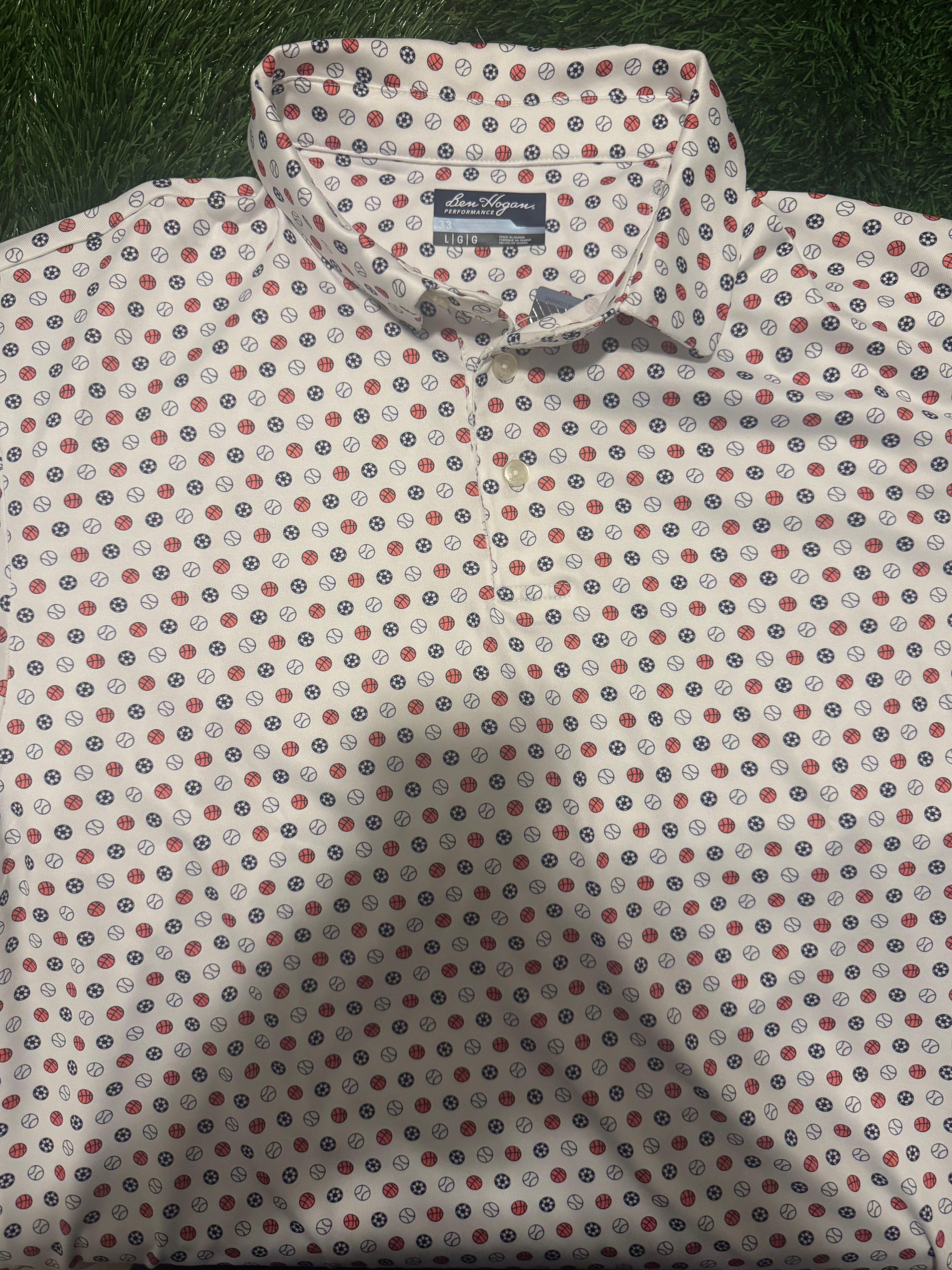 Ben Hogan Polo Golf Shirt - White