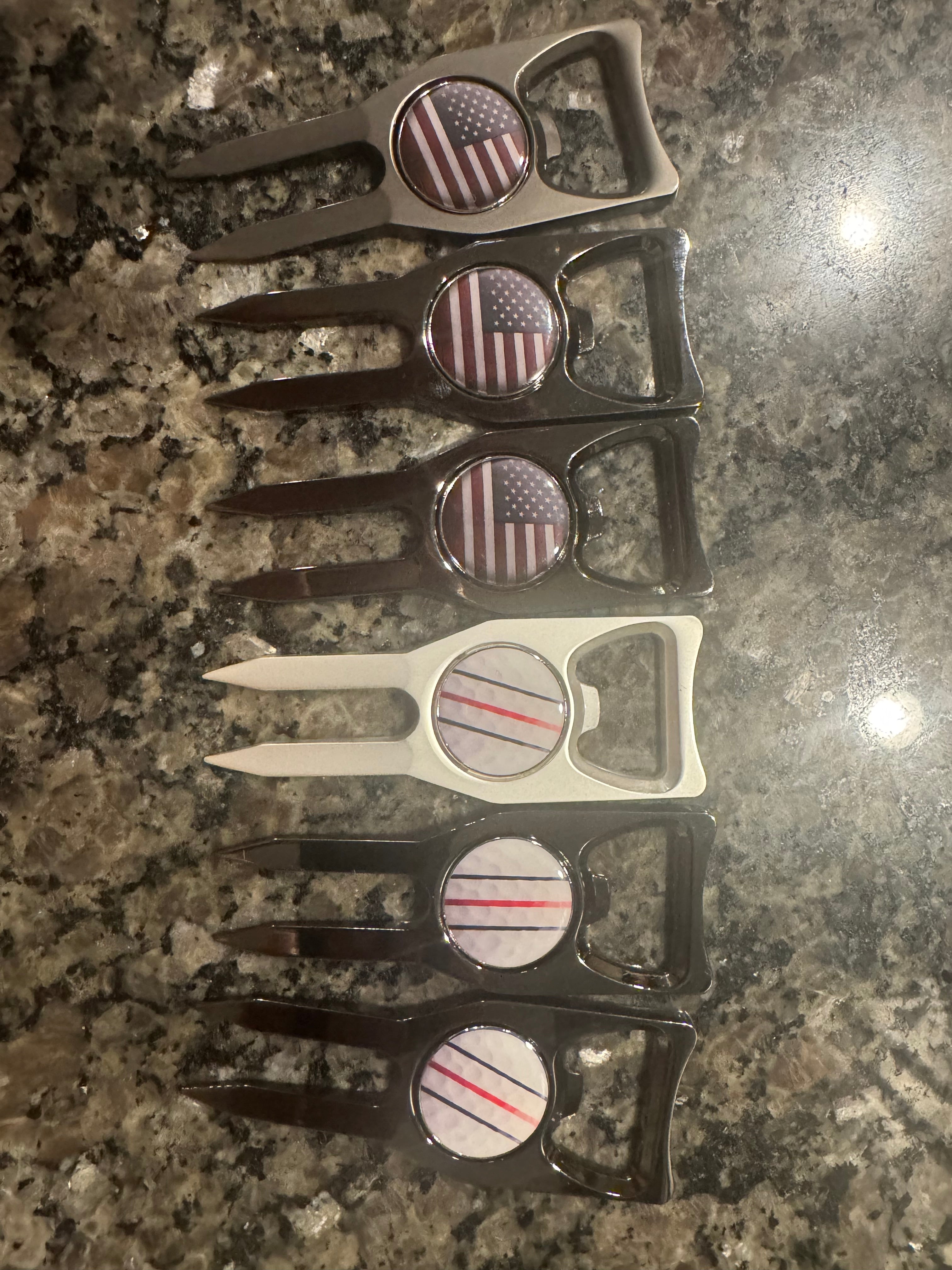 Premium Metal Divot Tool w/ Magnetic Ball Marker