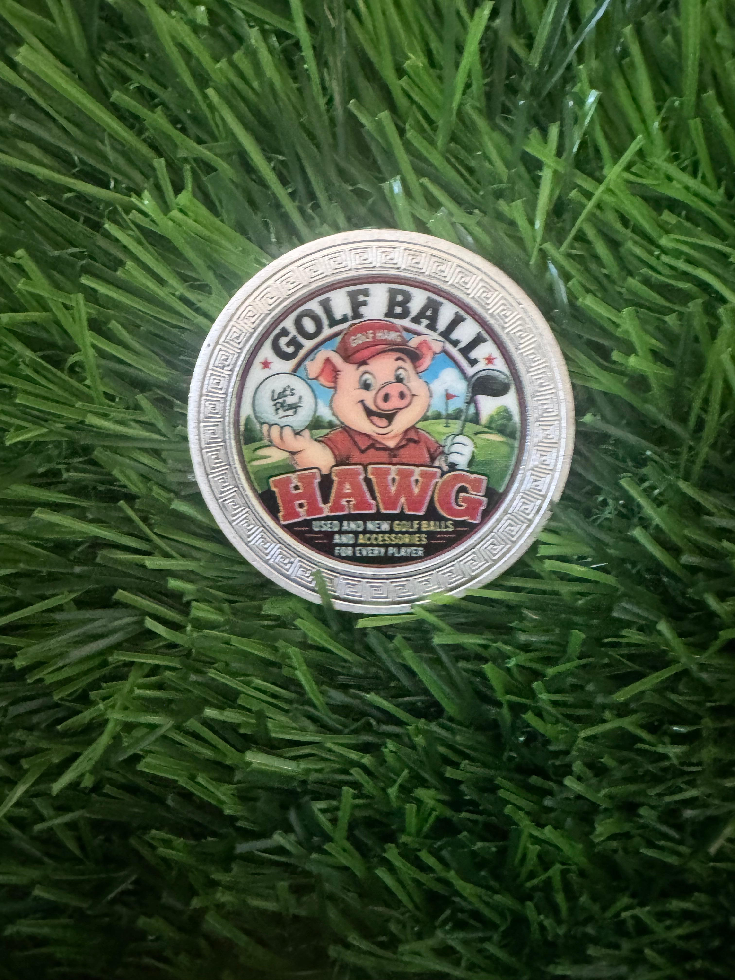 The Hawg Ball Marker