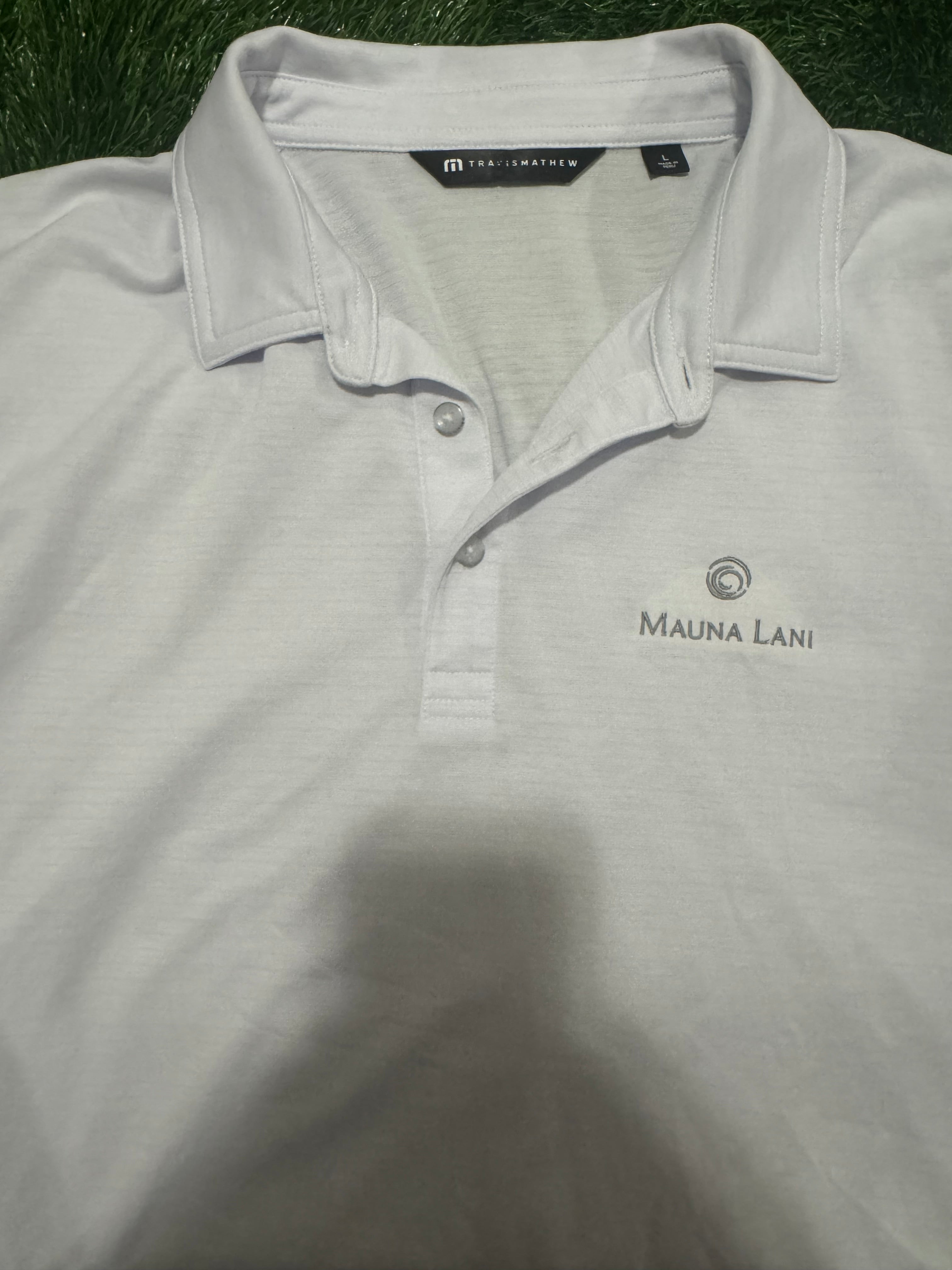 Trtavis Mathew Mauna Lani Polo Golf Shirt - Large