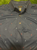 Greg Norman Navy Polo Golf Shirt - X-Large