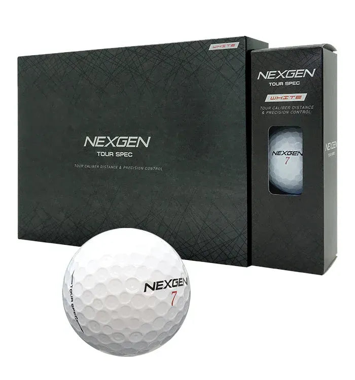 Nexgen Tour Spec White Golf Balls - 1 Dozen (12) new