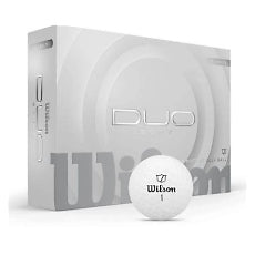 Wilson DUO Soft Golf Ball - 1 Dozen (New)