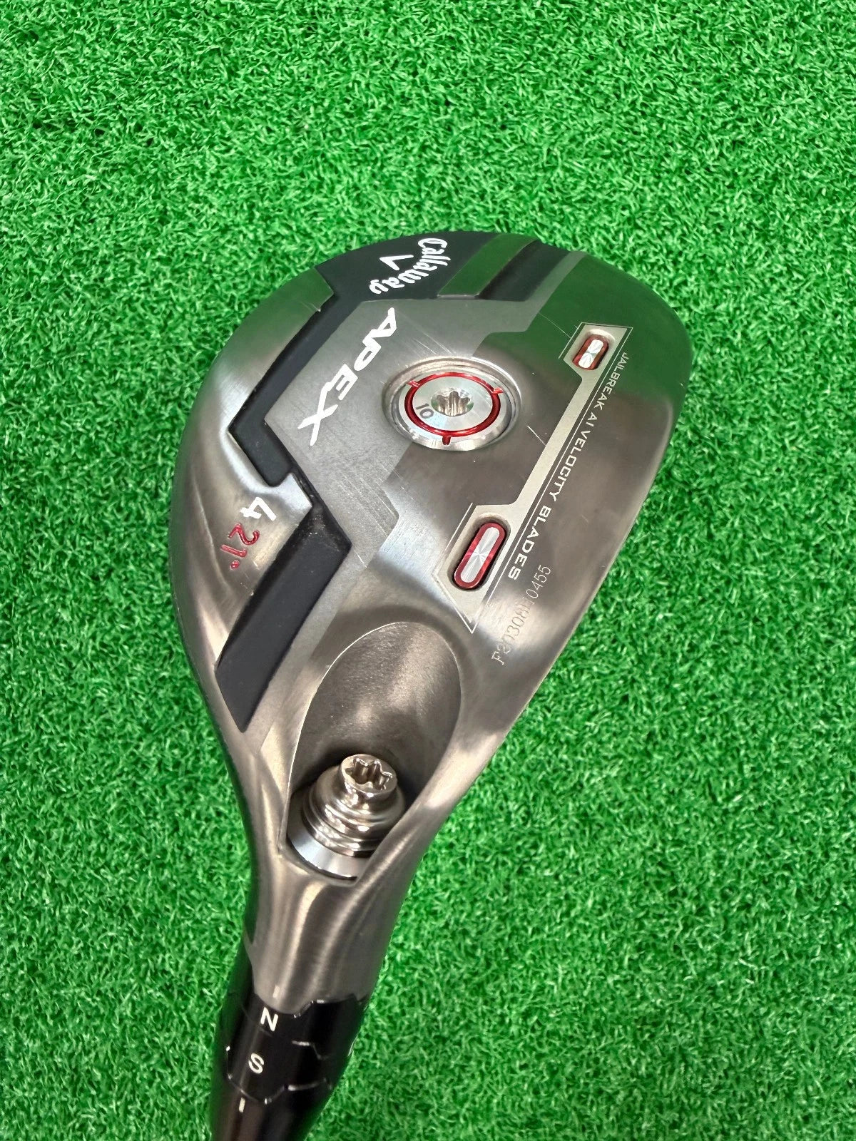 Callaway Apex 4 Hybrid 21° Dark Recoil 75g Shaft (Mint)
