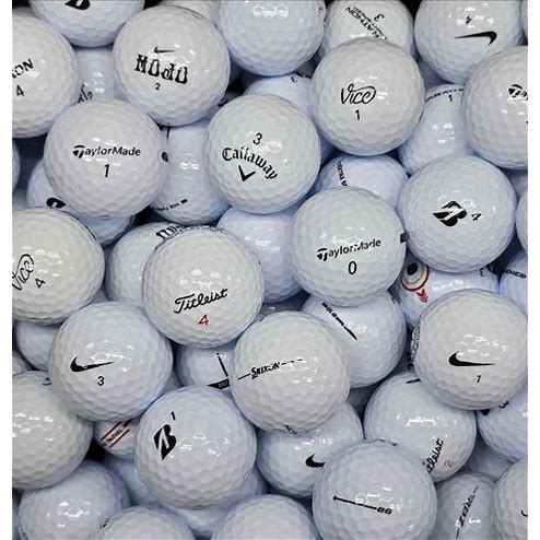 Top Brand 4A Mint Golf Balls (Titleist, TaylorMade, Callaway, Bridgestone, Srixon)