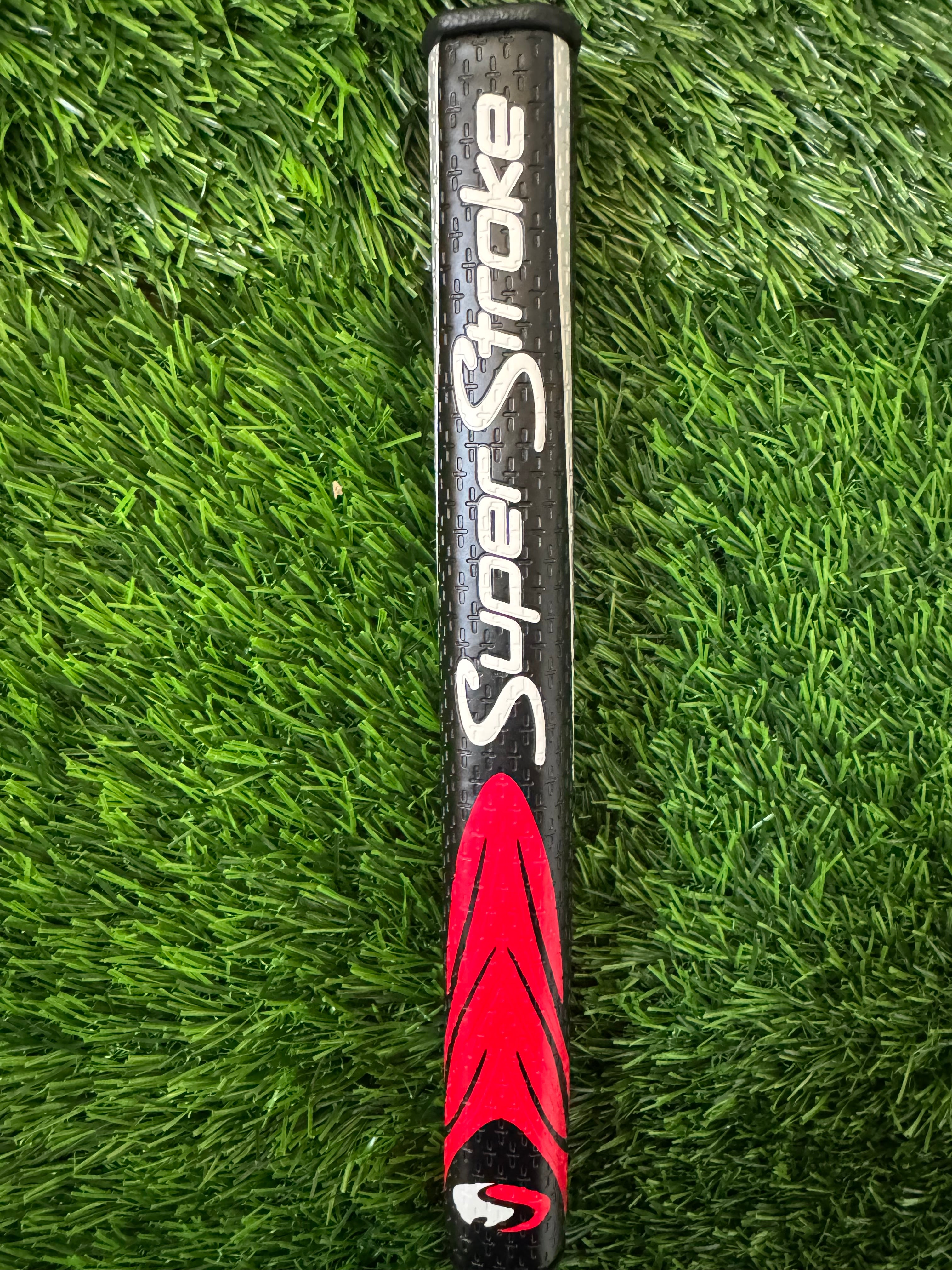 SuperStroke Traxion Pistol GT 2.0 Black/Red/White Putter Grip