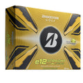 Bridgestone e12 Straight Distance Golf Balls (Yellow)