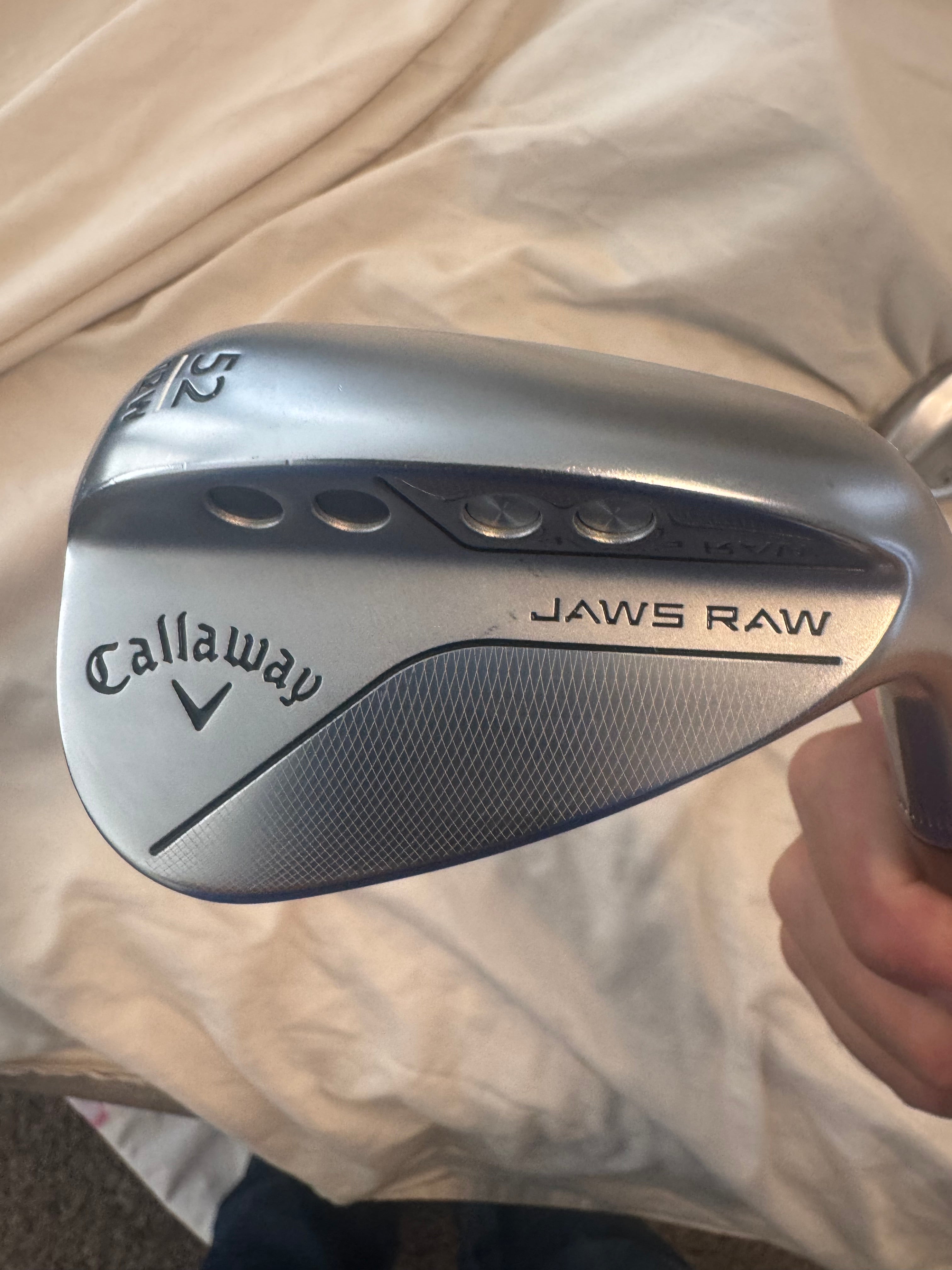 Callaway Jaws Raw Wedge 52°-12W (Mint)
