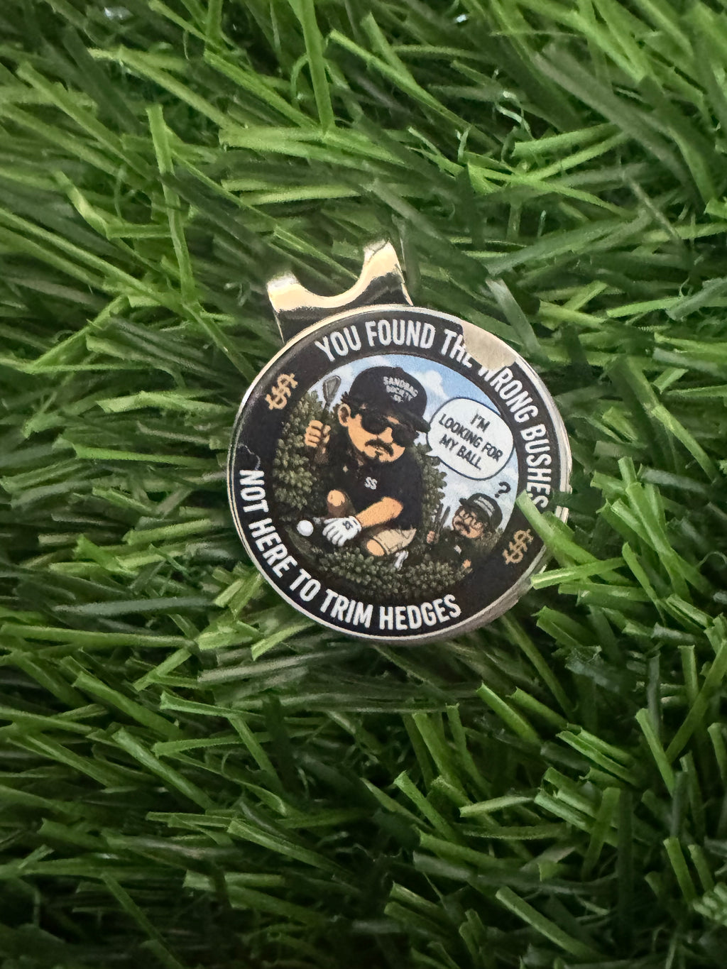Golf Cap Ball Marker with Hat Clip - Your Choice