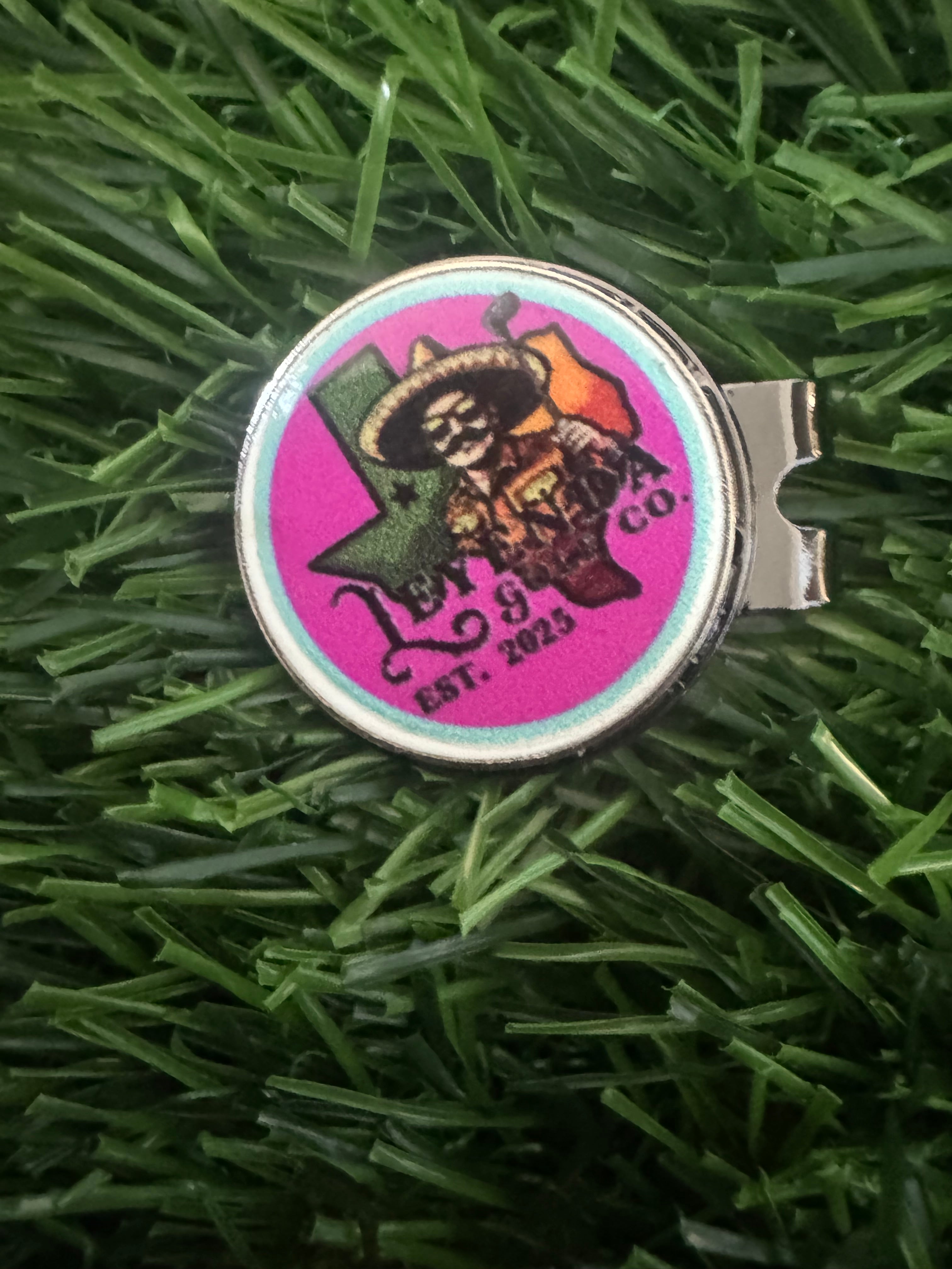 Golf Cap Ball Marker with Hat Clip - Your Choice