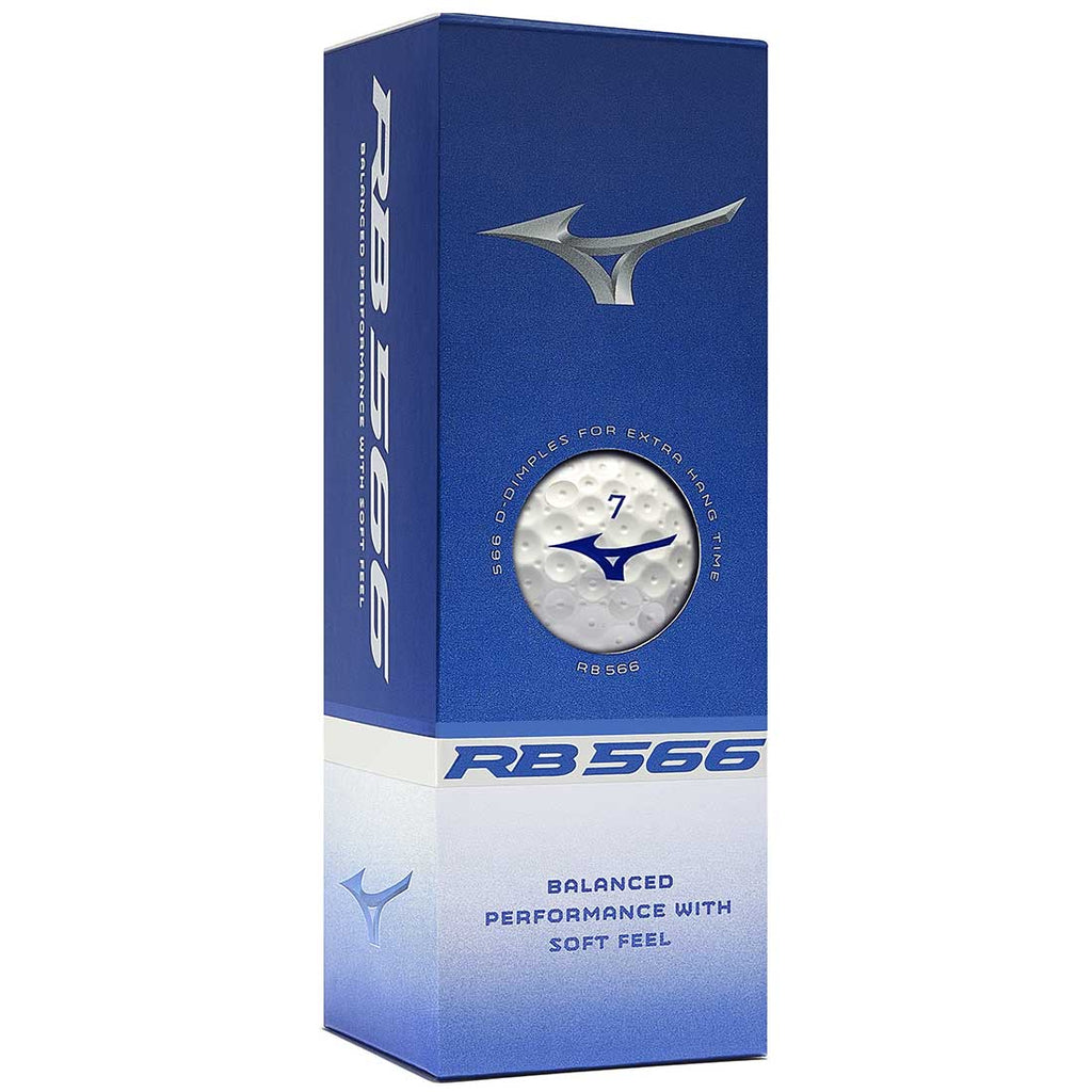 Mizuno RB566 White Golf Balls — 1 Dozen (New)