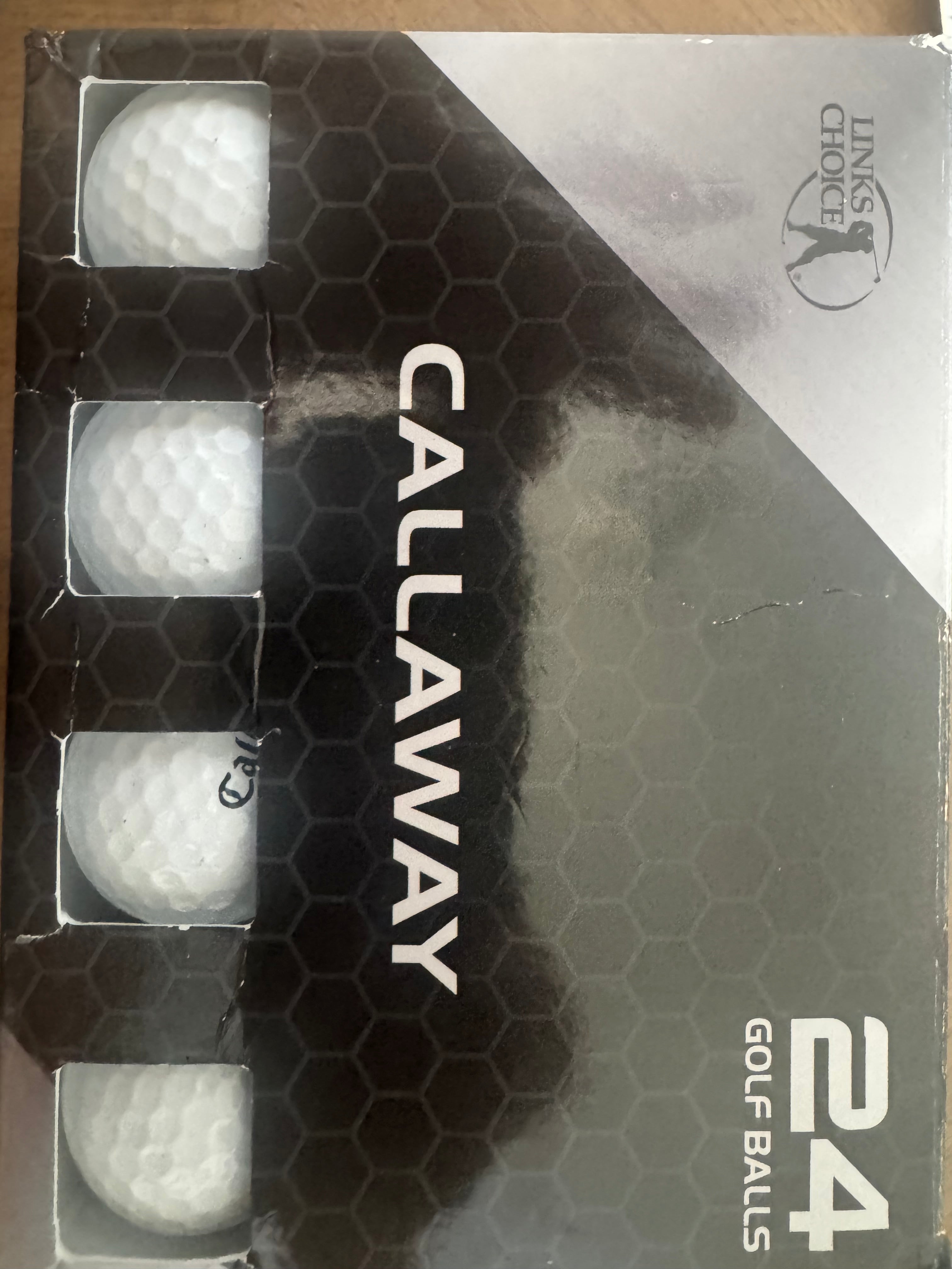 Callaway Refinished Golf Balls — 2 Dozen (Mint)