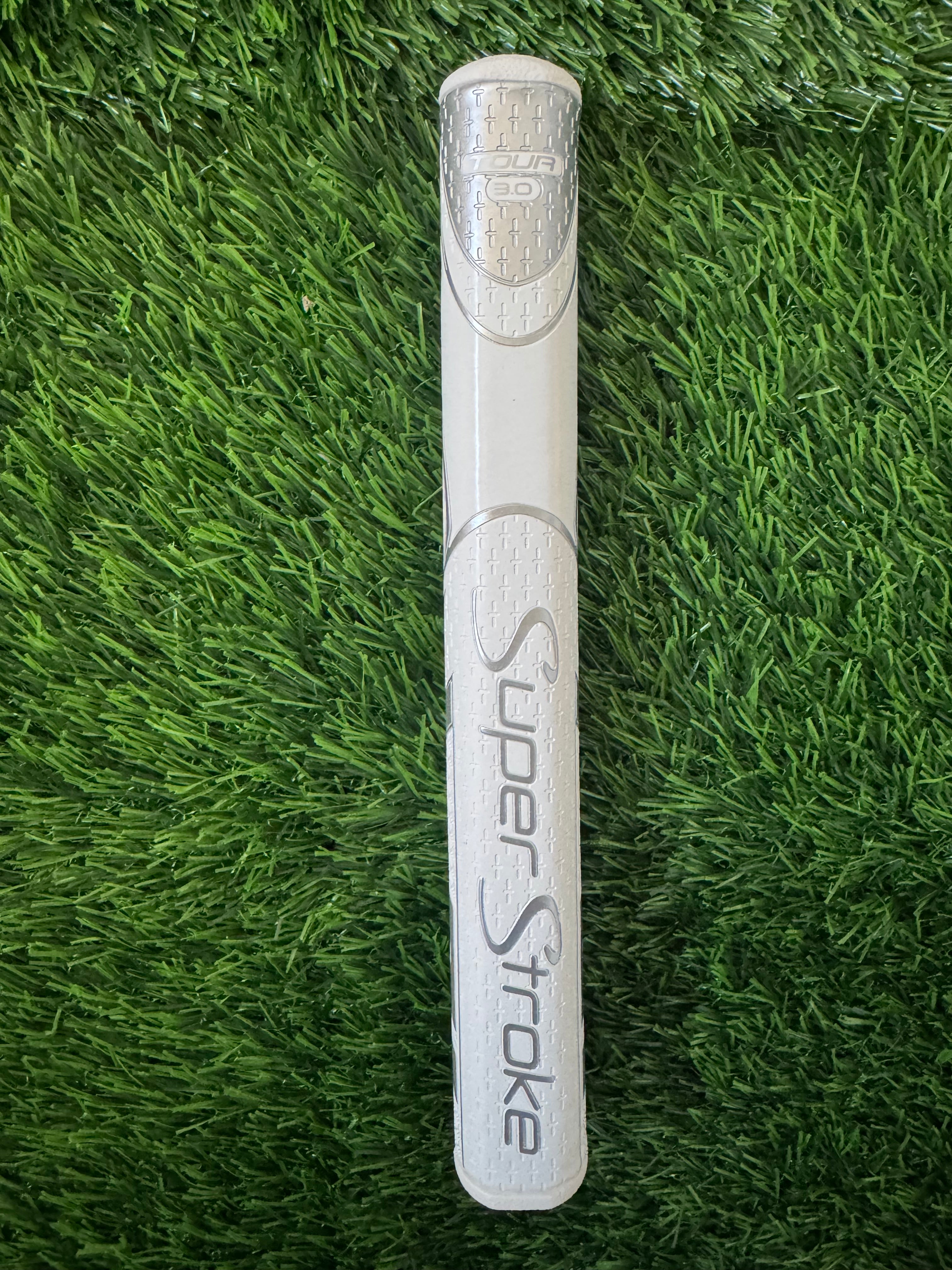 SuperStroke Traxion Tour 3.0 White/Grey Putter Grip