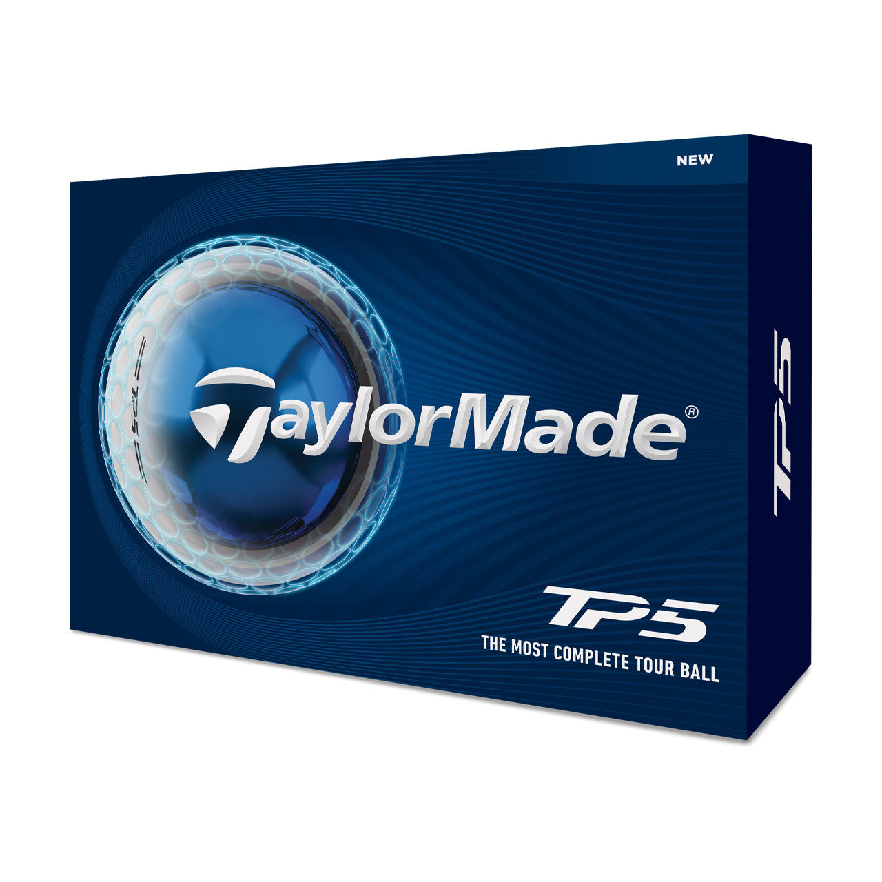 TaylorMade TP5 Stripe Golf Balls - 1 Dozen